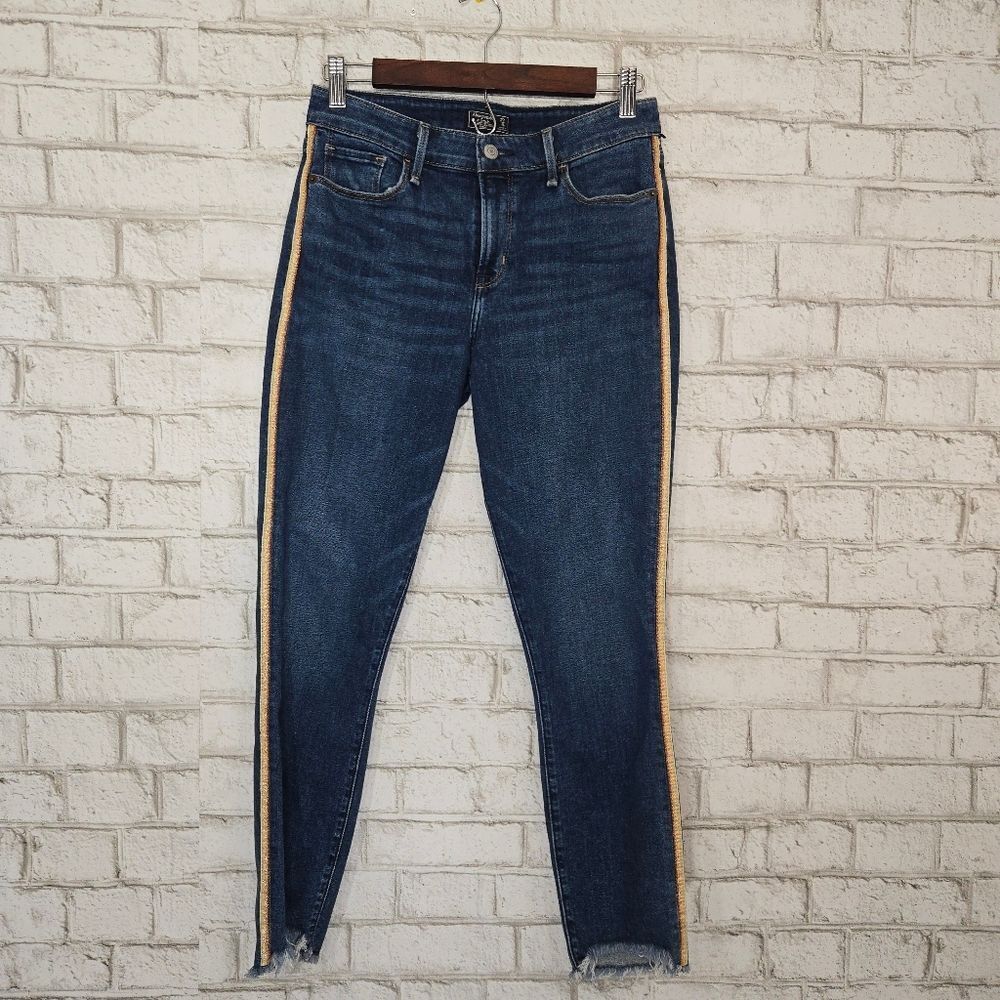 Abercrombie & Fitch Harper low rise ankle jeans - Picture 6 of 16